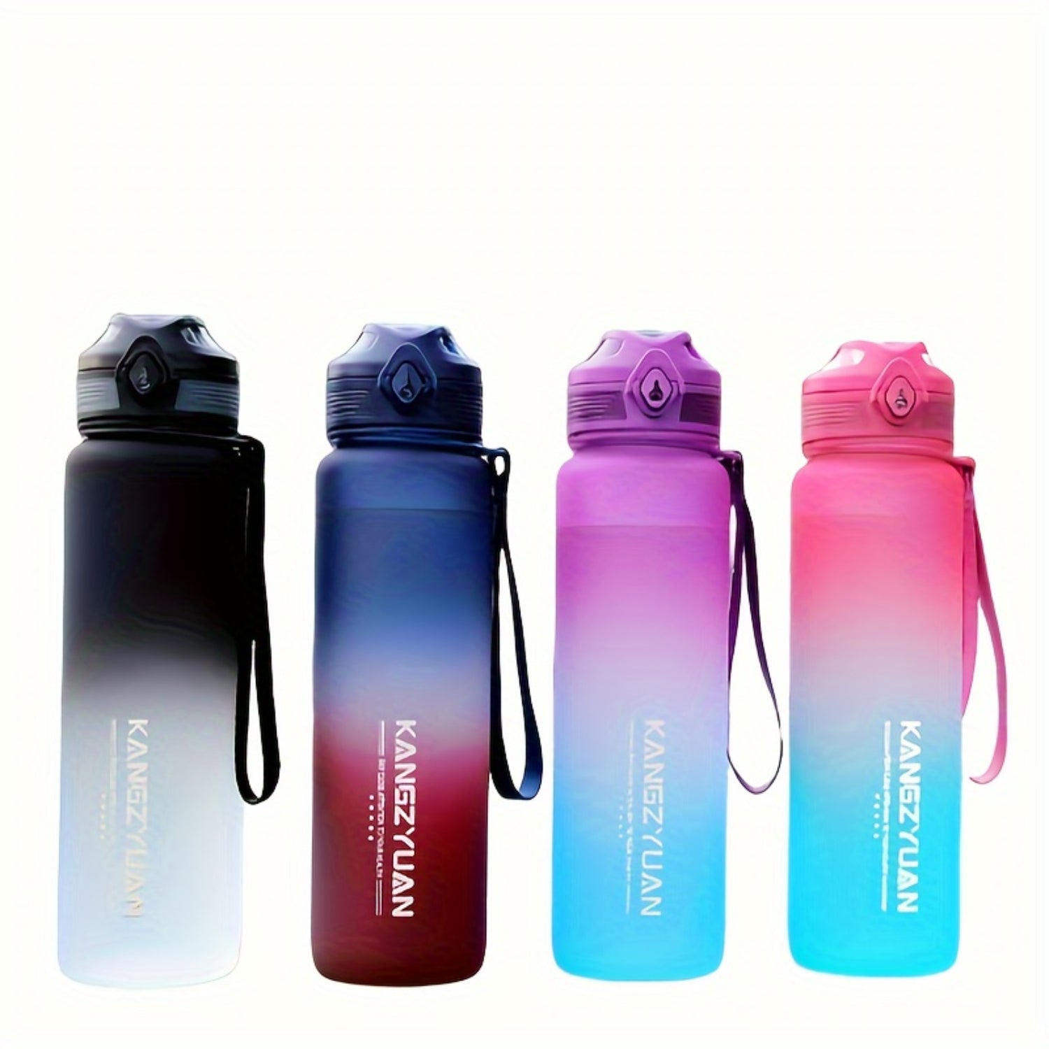 Tritan BPA-Free Sports Water Bottle - 1000ml Large Capacity